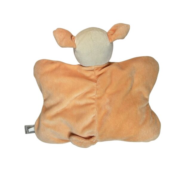 Gund La Collection Bebe Tangerine Dog Mini Cozy Plush Baby Lovey Blanket - Picture 6 of 9